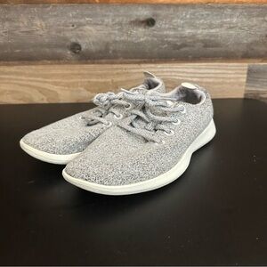 Allbirds Men's Wool Runner Mizzles Gray Wool Sneakers Athletic Shoes 9 Casual
